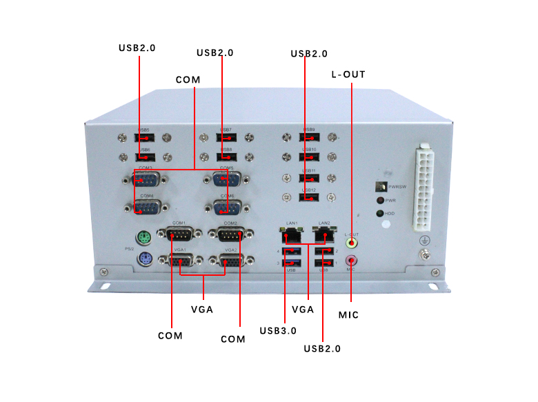 GA-A1403 X86工控整機1150 CPU(圖4)